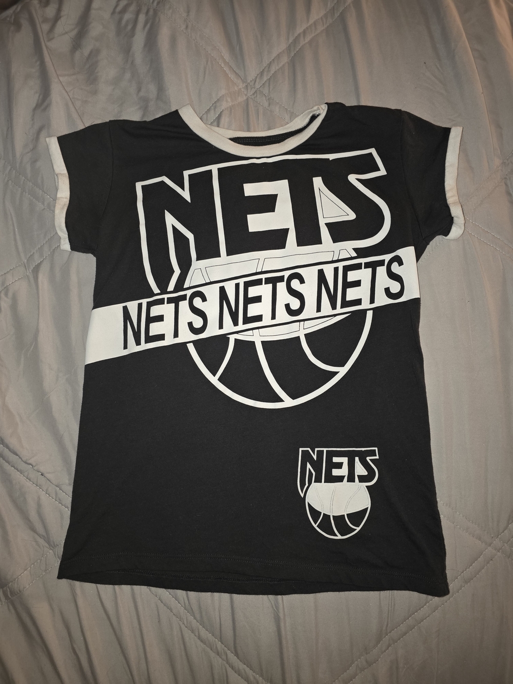 Mighty Fine Nets Graphic Tee - Black & White